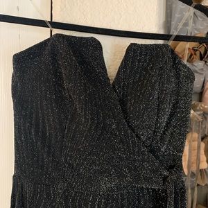 Strapless Sparkly Jumpsuit